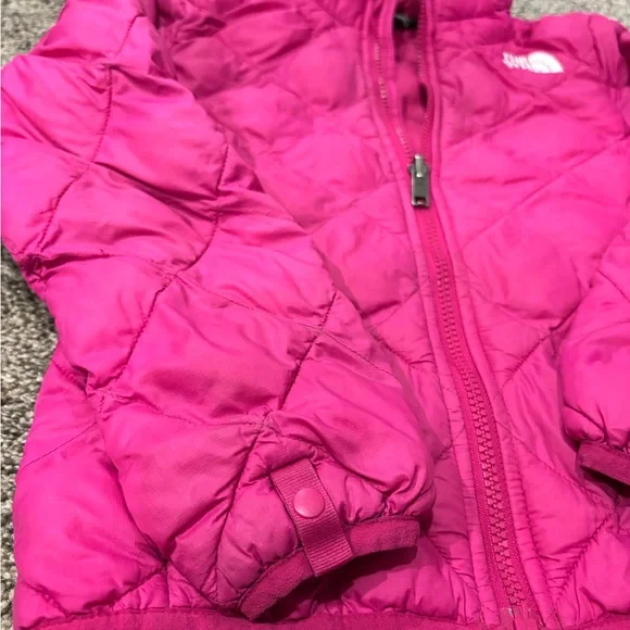 The North Face Fuchsia Quilted Jacket - Picture 2 of 5